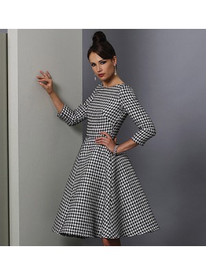 Rochie retro, de zi